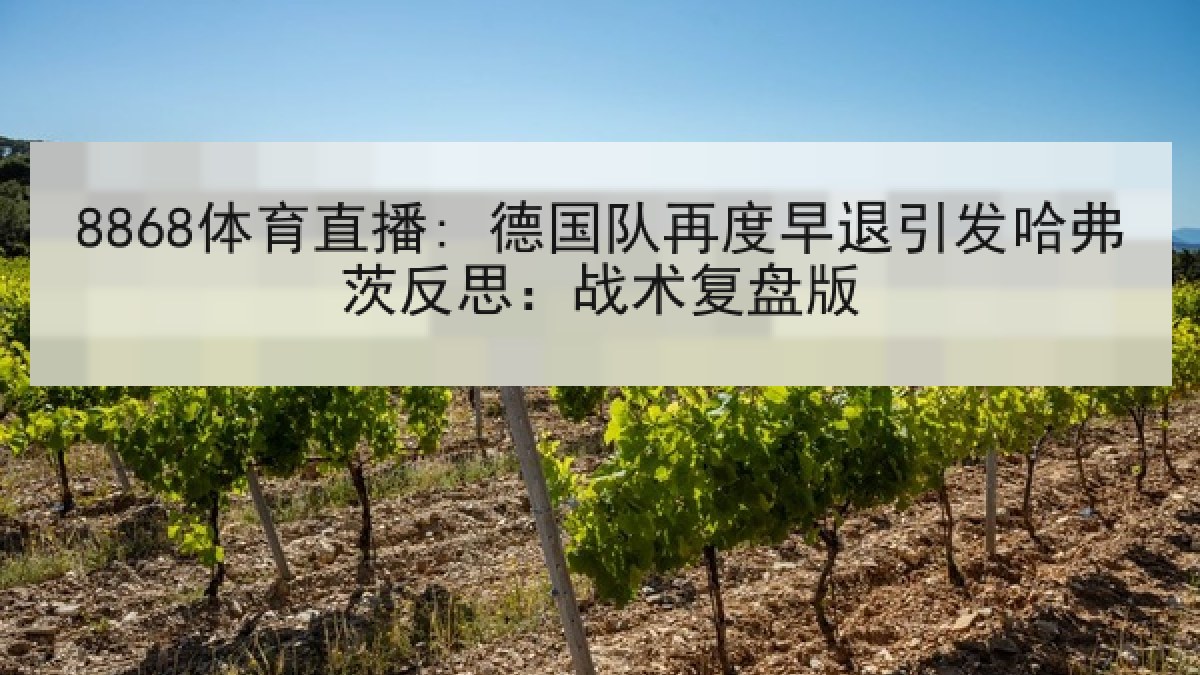 8868体育直播: 德国队再度早退引发哈弗茨反思:战术复盘版 8868体育直播: 德国队再度早退引发哈弗茨反思:战术复盘版